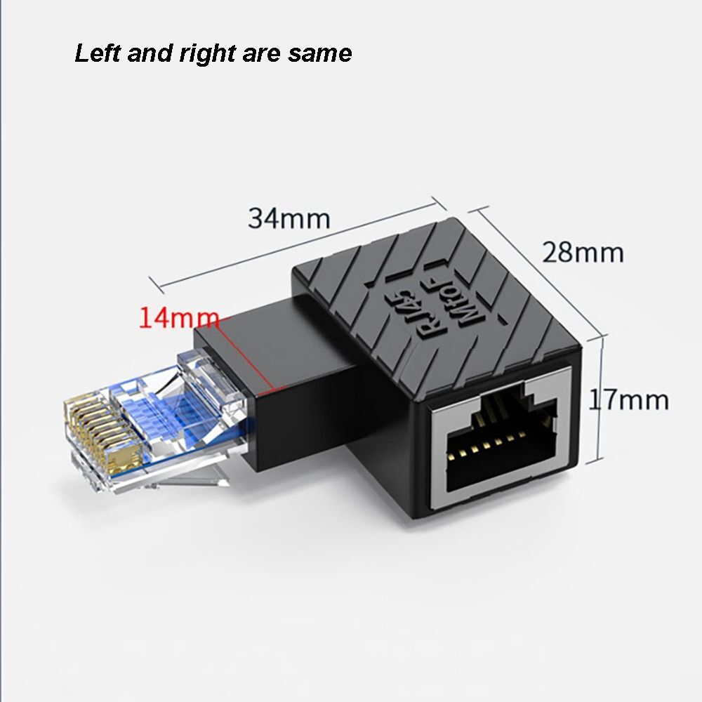 Male To Female Ethernet Cord Extender for Cat5 Cat6 LAN Ethernet Network Cable