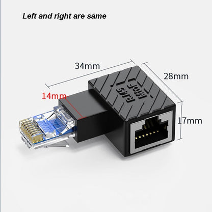 Male To Female Ethernet Cord Extender for Cat5 Cat6 LAN Ethernet Network Cable