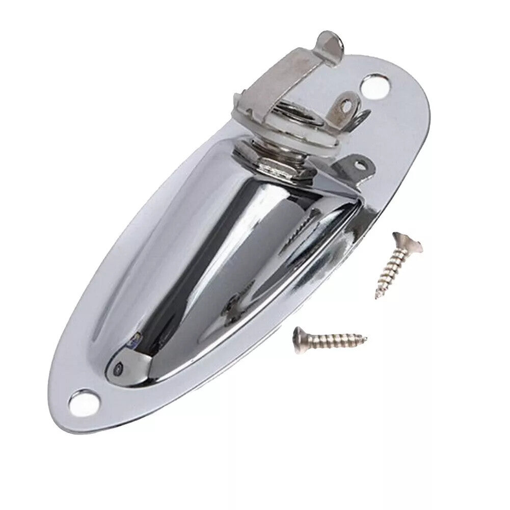 Guitar Boat Output Input Jack Plate Socket Screws For Fender Stratocaster Strat