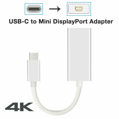 Thunderbolt 3 USB-C To Thunderbolt 2 Displayport Adapter Cable For Windows Mac