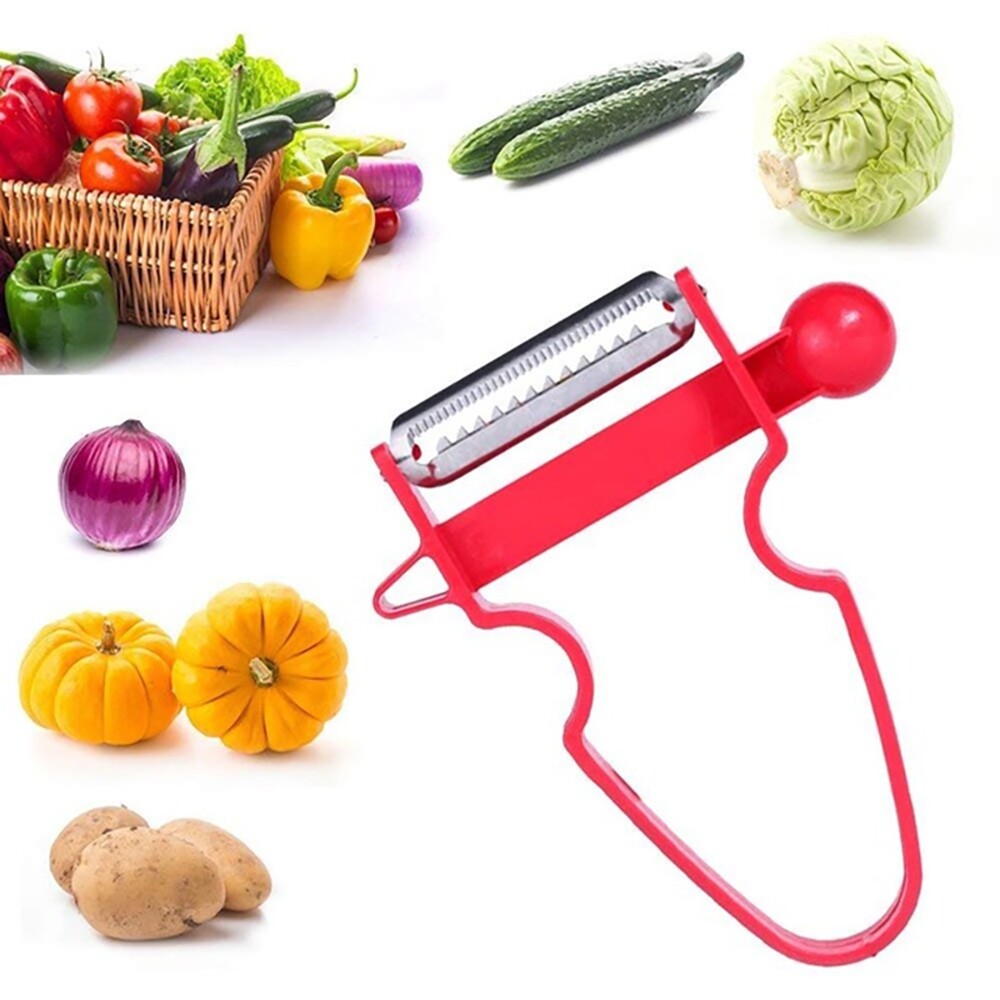 3Pcs Vegetable Peeler Slicer Shredder Peeler Julienne Strips Cutter Fruit Tool