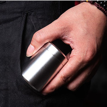 Airtight Box Mini Sealed Cans Container Round Small Aluminum Cans Candy Jar