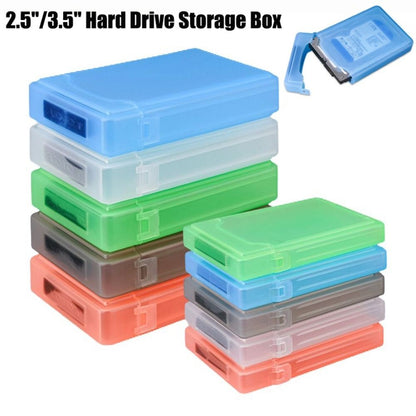 2.5 Inch HDD Storage Box Plastic IDE SATA Storage Box Hard Drive Disk Case
