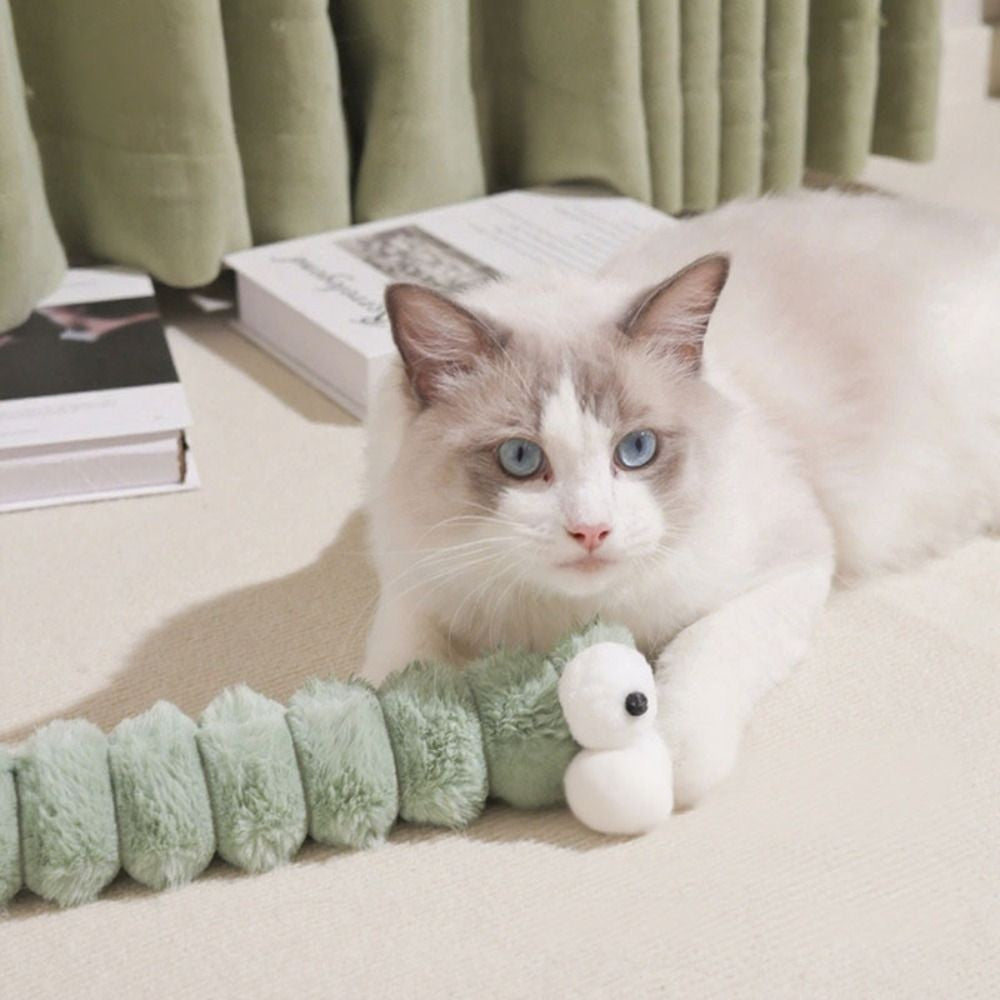 Soft Plush Cat Kick Toy Self-entertainment Catnip Toy  Cat Toy Supplies