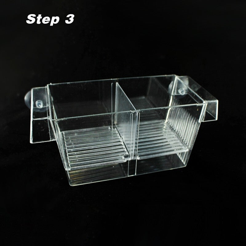Large Breeding Aquarium Fish Tank Guppy Hatchery Breeder Rearing Isolation Box