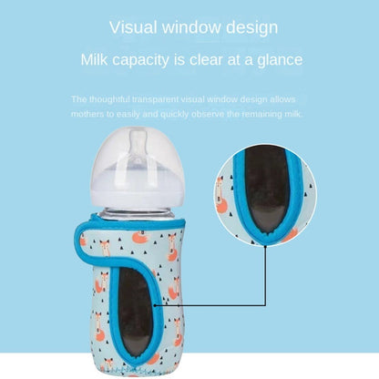 Bag Milk Bottle Sleeve Cup Cover Baby Milk Bottle Warmer Milk Bottle Cover