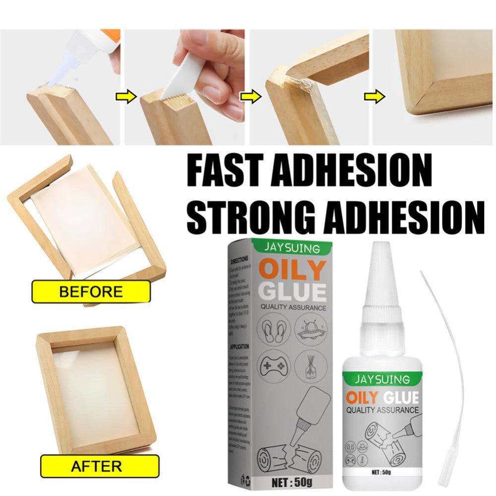 1-10PCS Welding High-Strength Oily Glue - Uniglue Universal Super Glue 50g AU
