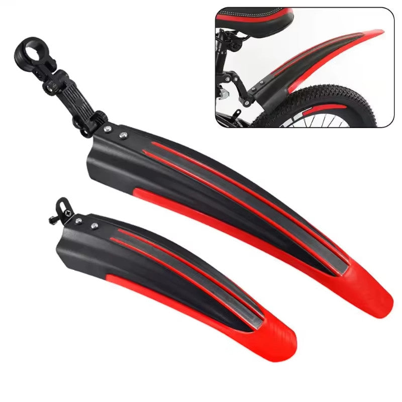 2 Pcs Bicycle Fenders Mountain Road Bike Mudguard Rear Mud Guard Wings for Bicyc