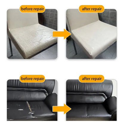 Self-Adhesive Leather Repair Patch for Car Seats, Chairs, Sofas, and Couches