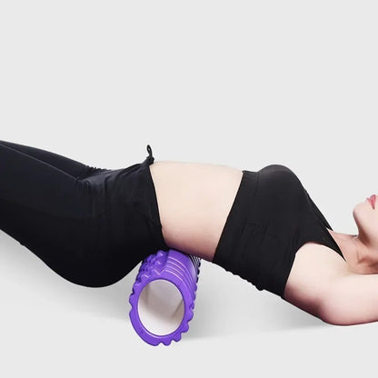 Yoga Physio Foam Roller Pilates Back Pain Relief Deep Tissue Muscle Massage Tool