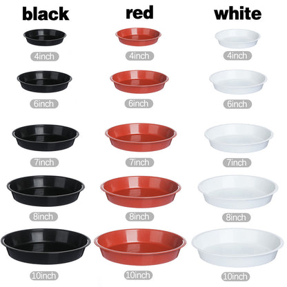 Flower Pot Round Indoor Outdoor   Tray Saucers Drip Trays Plant Saucer