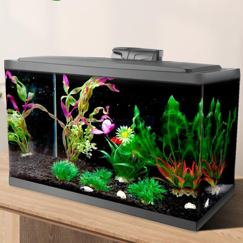 SALE Aquarium Fish Tank Background Static Cling Black Fish Tank Backdrop Poster
