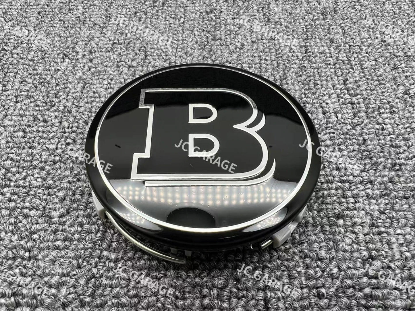 BARBUS Piano Black 75mm Wheel Center Cap Hub Cap For AMG Mercedes-Benz