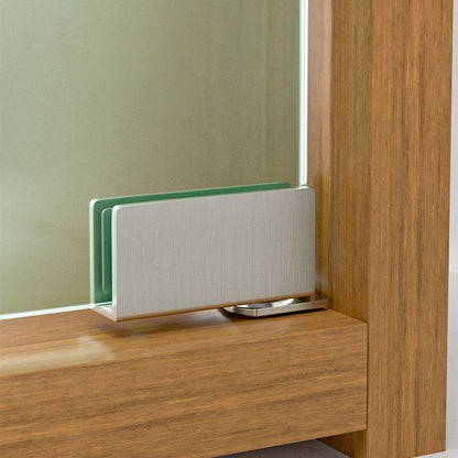 2PCS Hardware Glass Door Hinge Furniture Cabinet Door Hinge  Glass Cabinet