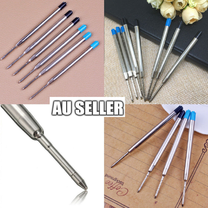 Ballpen Ink Refills 1mm Compatible With Parker Pens Ball Point Refill Black/Blue