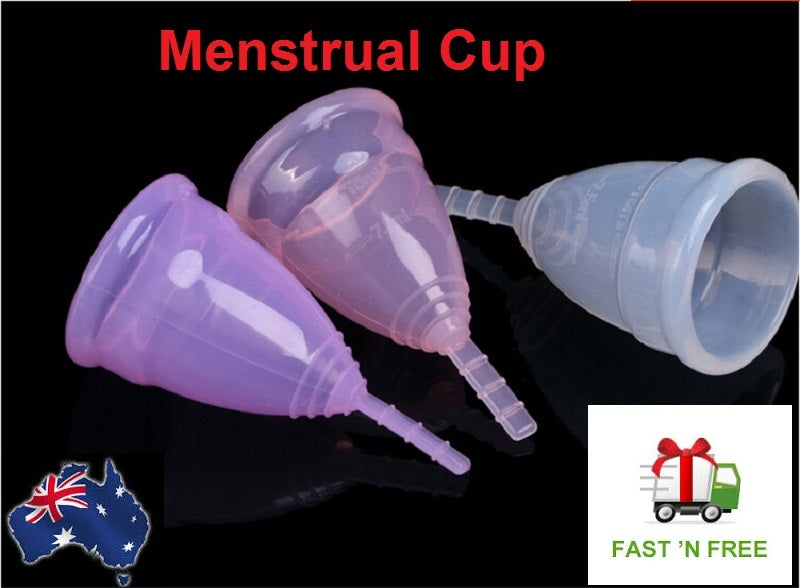 Menstrual Cup Medical Grade Soft Silicone Moon Lady Period Hygiene Reusabl Cups