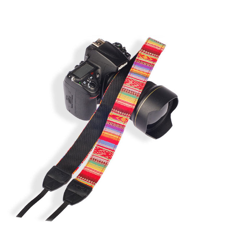 Camera Strap Compatible With Sony Nikon Olympus DSLR Canon Vintage Shoulder Neck