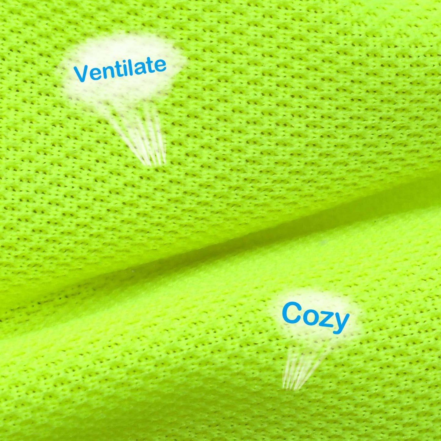 Reflective Dog Safety Vest High Visibility Fluorescent Pet Hi Vis Jacket Coat