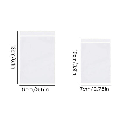 100-1000x Bulk Resealable Zip Bags PE Clear Plastic Bag Zipper AU STOCK NEW
