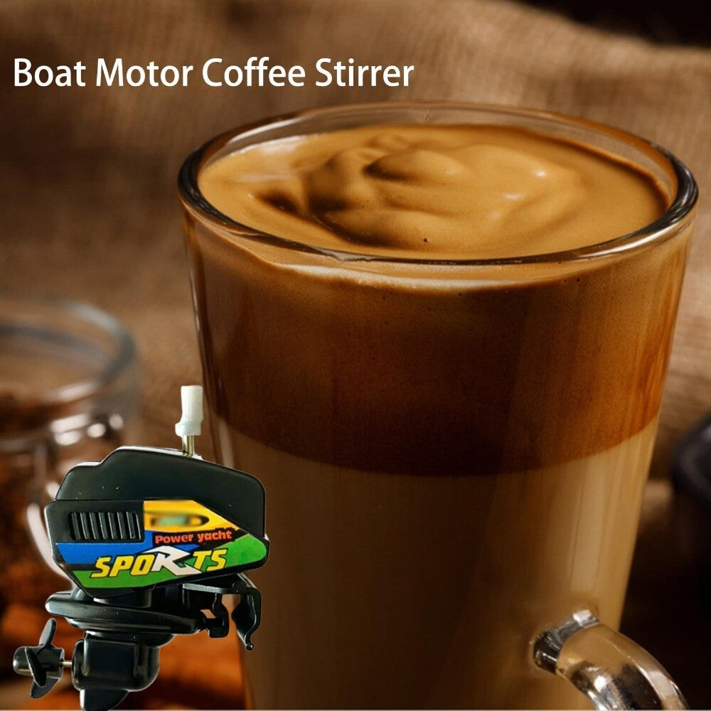 Unique Boat Engine Coffee Stirrer Novelty Boat Motor Coffee Mixer  Gifts