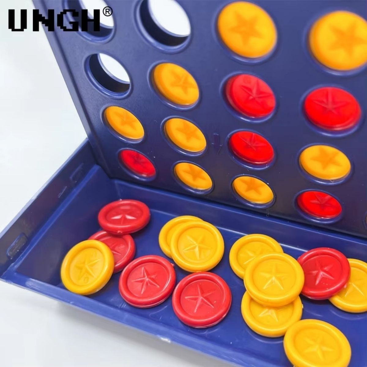 Large Connect Four In A Row 4 In A Line Board Game Kids Educational Toy Family