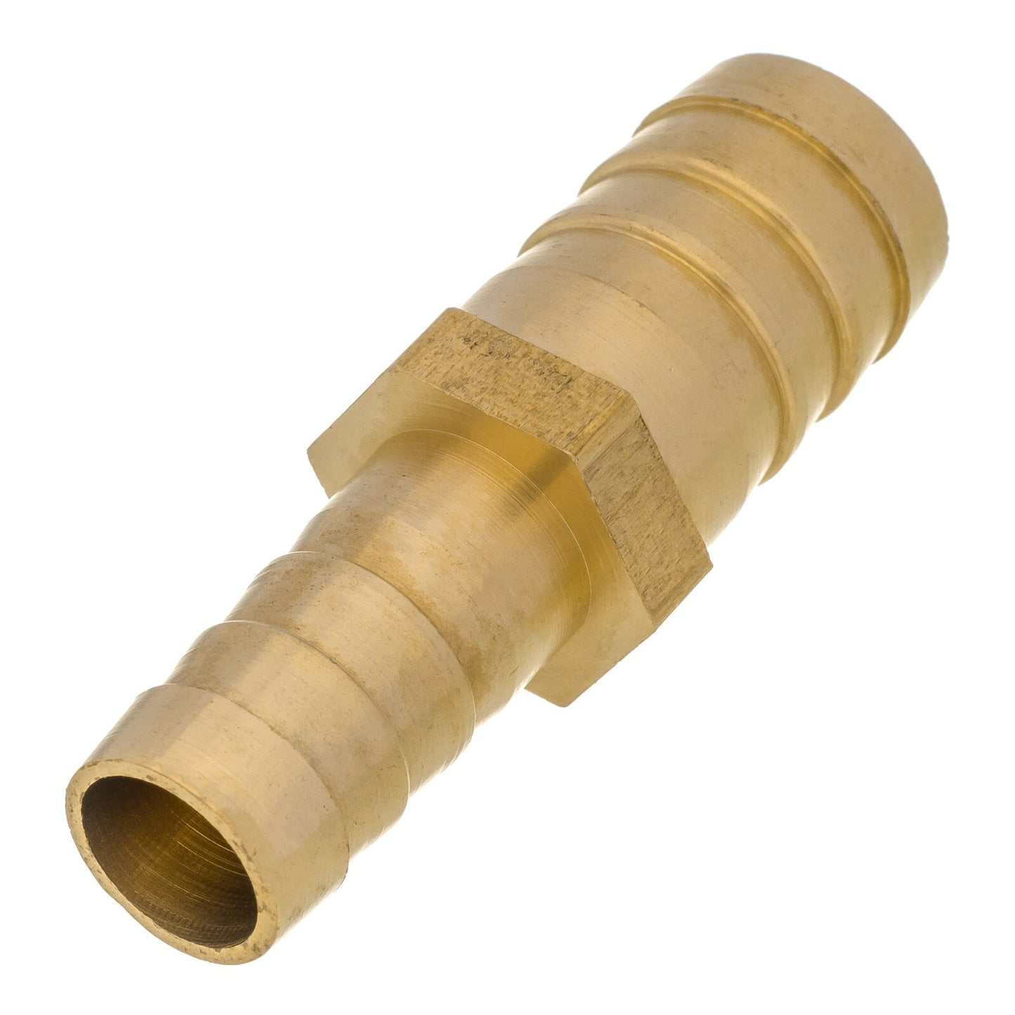 Brass 16mm To 12mm Straight Barb Fitting Hose Valve Air Water Adapter Converter