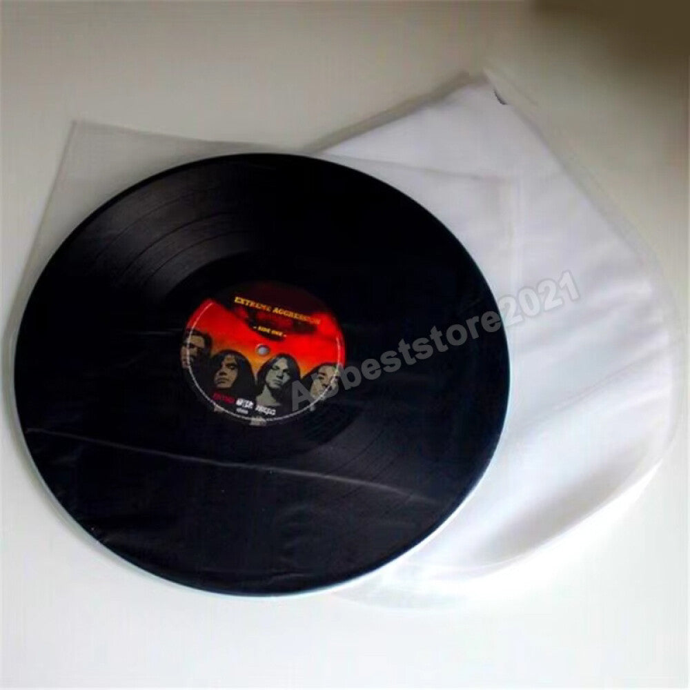 50-200x Sleeves Inner LP Music Durable 7" 12" Vinyl Record Plastic Record Cover