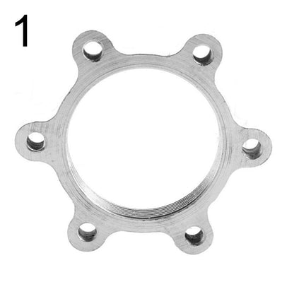 Freewheel Bike Flange Adapter 6 Bolt Threaded Hubs Disk Disc Brake Rotor