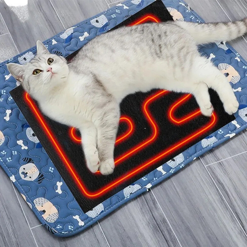 Pet Supplies USB Hot Compress Winter Heated Sheet Heat Mat Heating Pad Heater AU