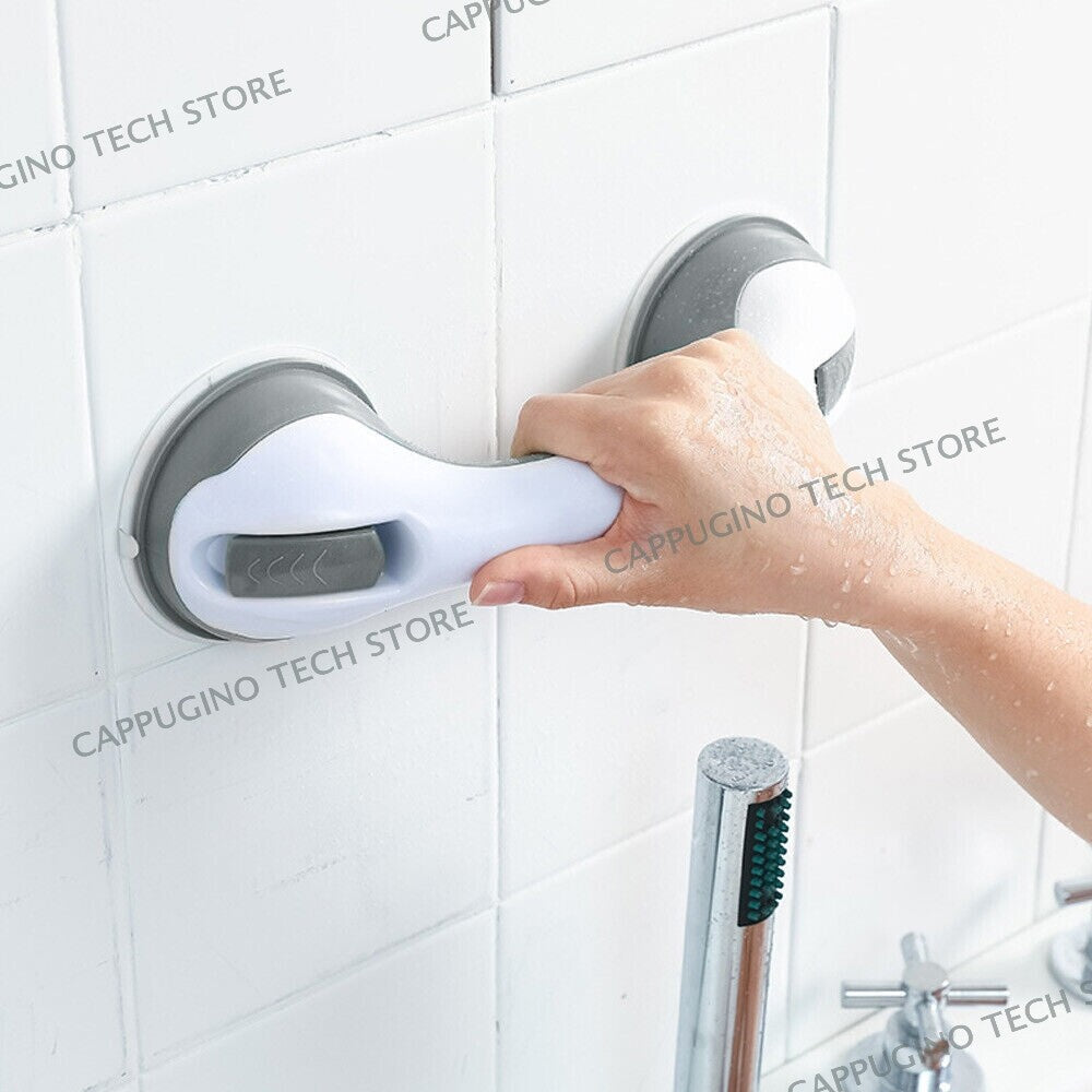 2x Safety Bathroom Aid Bath Shower Hand Grab Grip Towel Suction Rail Bar Handle
