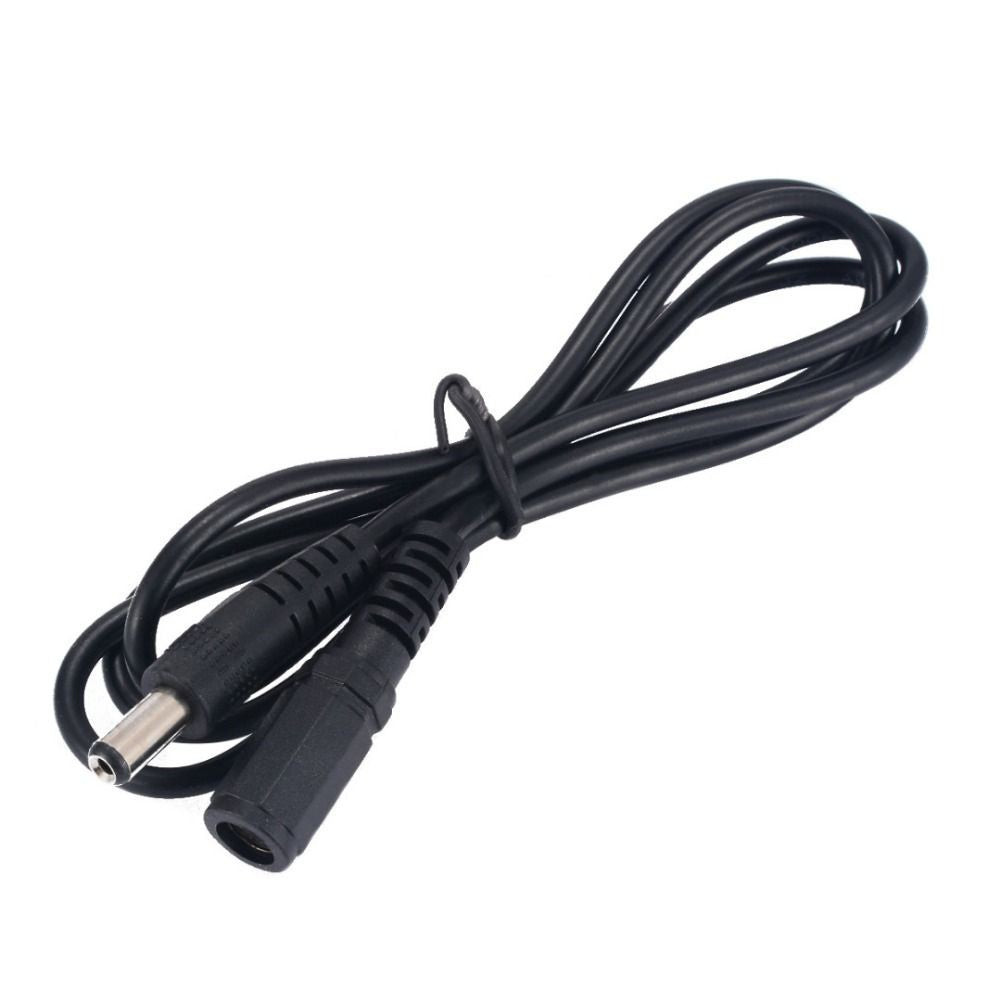 0.5m-5m Power Adapter Extension Cable 5.5*2.1mm Male to Female DC Power Cord