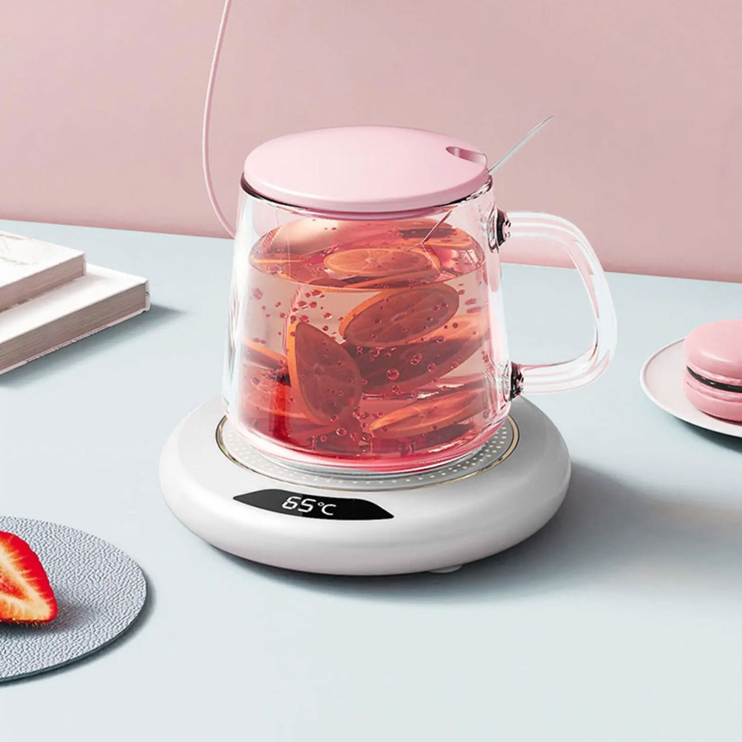 Coffee Mug Warmer Smart USB Tea Milk Cup Heater Pad Heating Plate Home Office AU