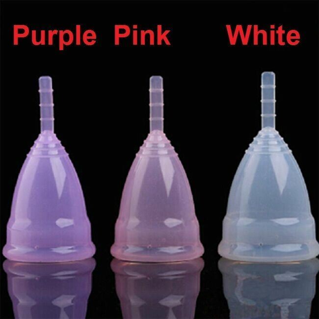 Menstrual Cup Medical Grade Soft Silicone Moon Lady Period Hygiene Reusabl Cups