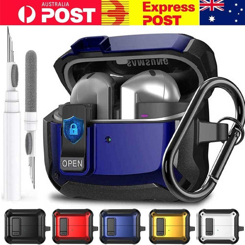 For Samsung Galaxy Buds3 Pro Case Buds 3 3pro Skin Cover with Cleaning Pen Kit