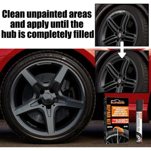 Scratch Repair Car Rim Scratch Repair Kit Paint Repair  Alloy Wheel