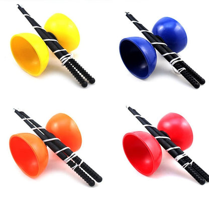 Diabolo Sticks & String Spinning Circus Skills Game Juggling Diablo Set Toy AU