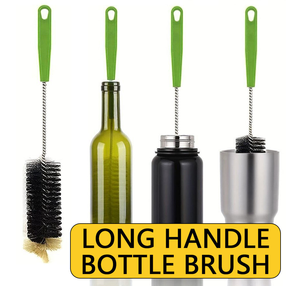 Long Handle Bottle Brush Cleaning Brush Scrubbing Tool Cup Brush Kettle Brush