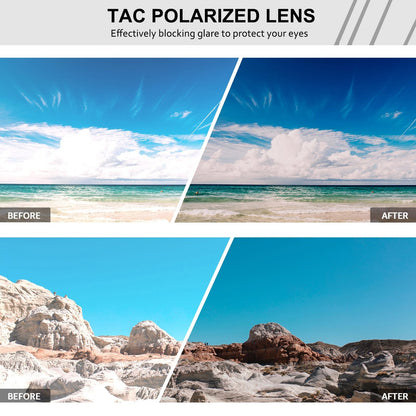 HOT SALE Polarized Fit Over Glasses Sunglasses Fitover Wrap Around Eyewear UV400