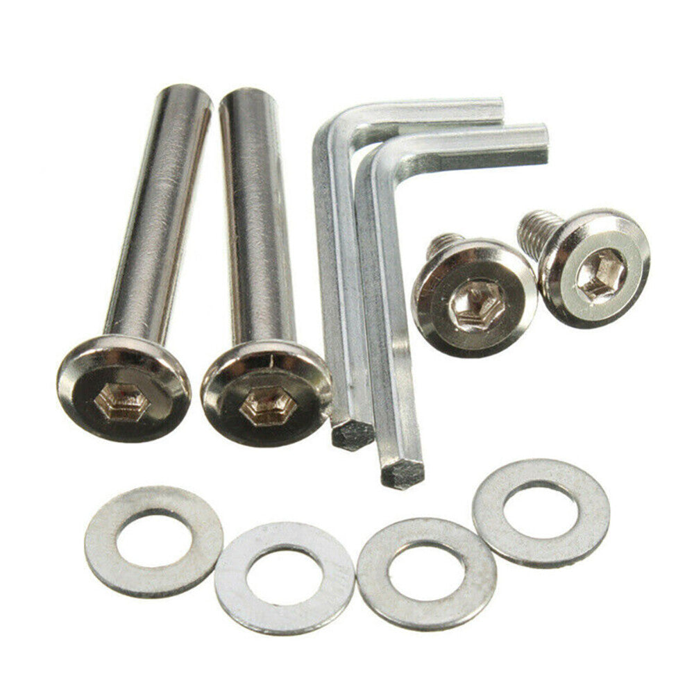 2/4PCS 60-80mm Luggage Suitcase Wheels Axles Repair Kit Replacement Low Noise AU