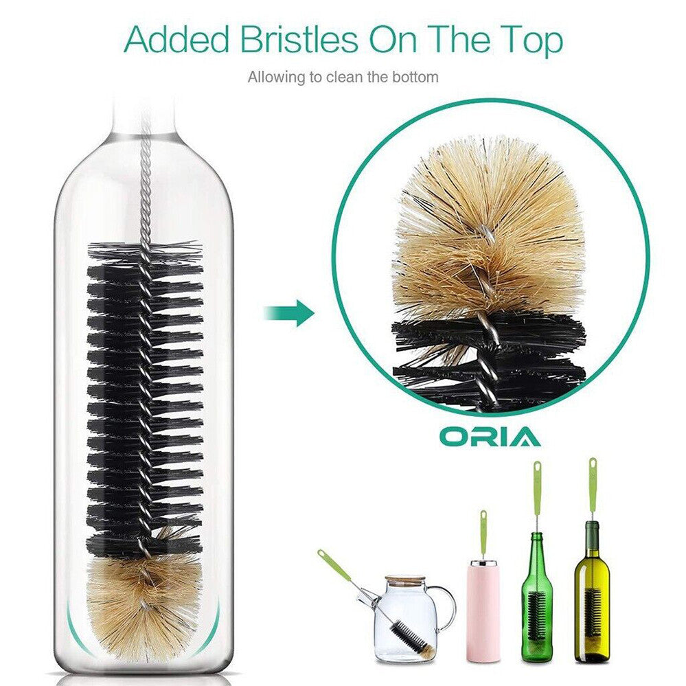 Long Handle Bottle Brush Cleaning Brush Scrubbing Tool Cup Brush Kettle Brush