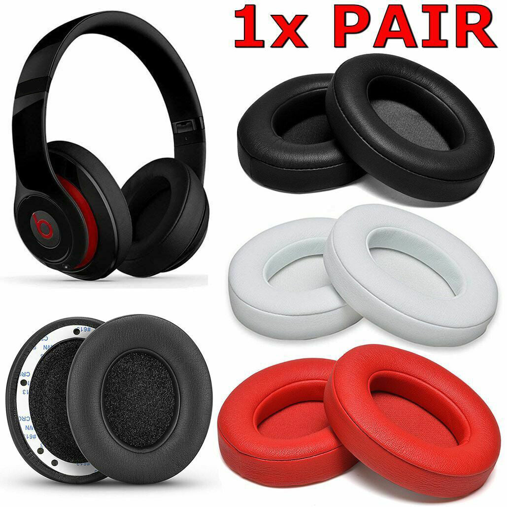 Replacement Ear Pads Compatible with Beats by Dr. Dre Solo 2 / 3 Wireless Headphone Earpads