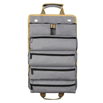 with 3 Detachable Pouches Roll Up Tool Bag Heavy Duty Roll Tool Organizer