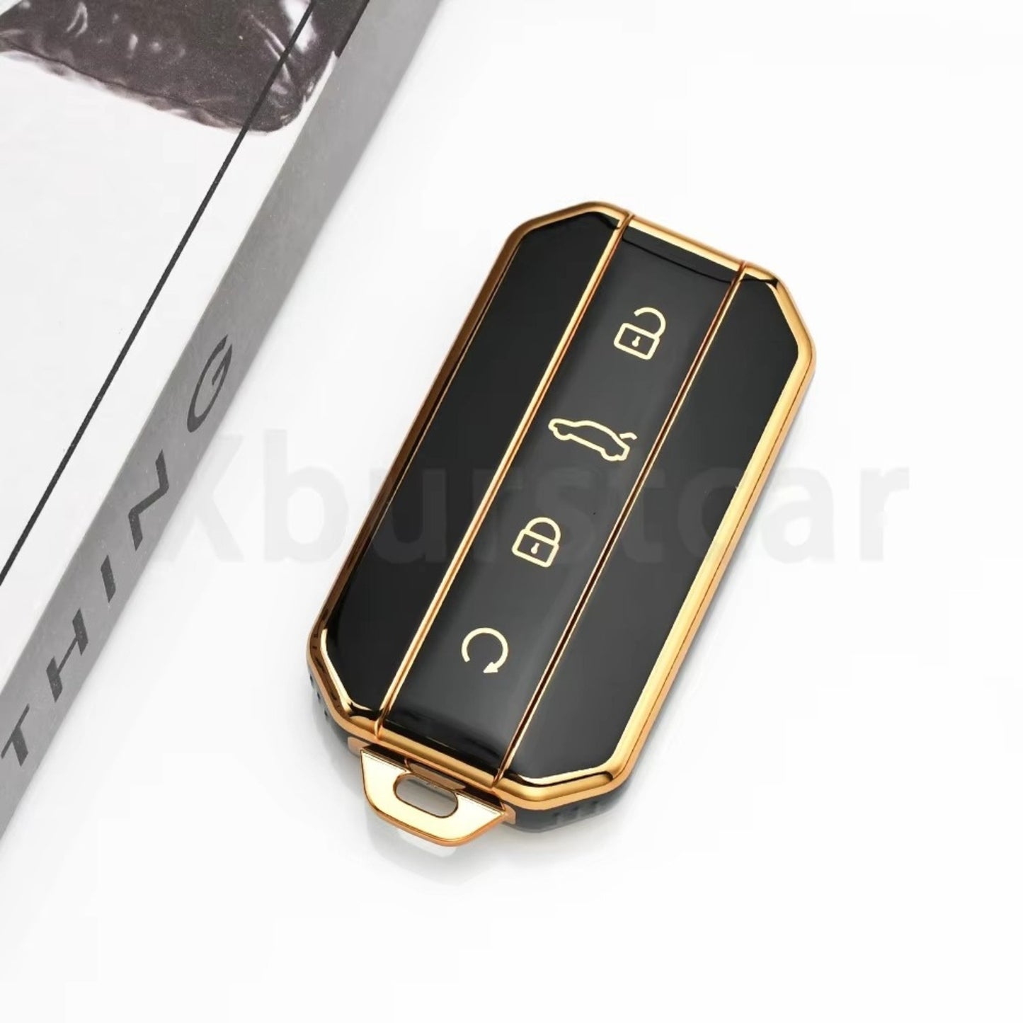 TPU Car Key Case Cover for Chery Jaecoo 5 J5 Smart Key Shell Keychain Set
