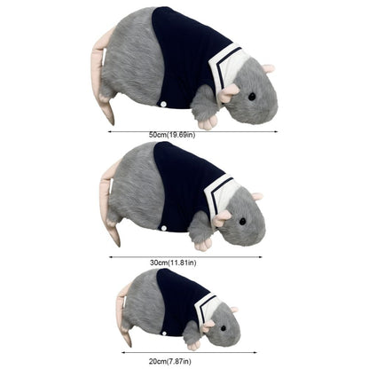 Soft Plush Fancy Rat Doll Simulation Mouse Plushie Doll Stuffed Animal Toy AU