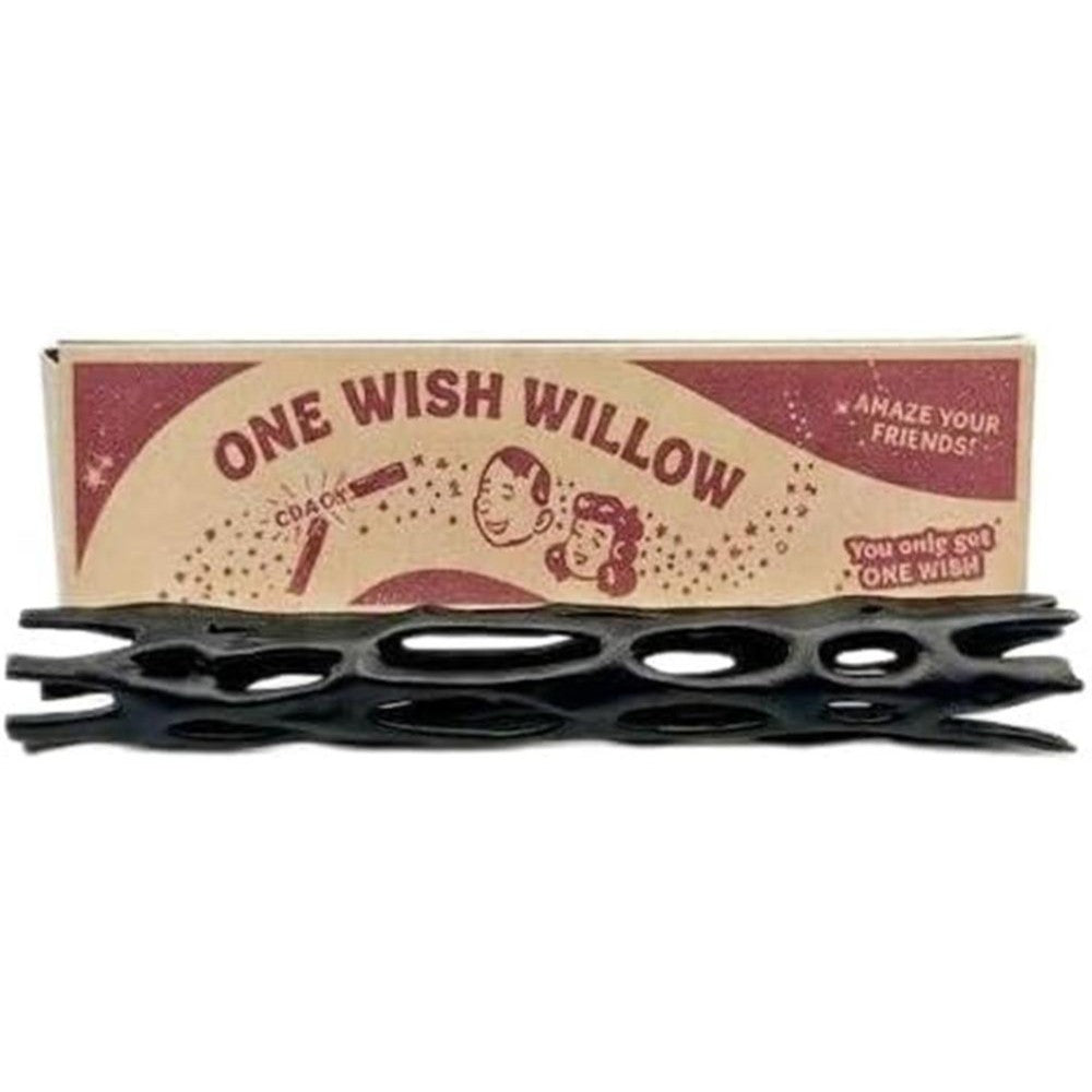 One Wish Willow Snap Stick Replica with Triangle Gift Box,Breakable Wish-Making
