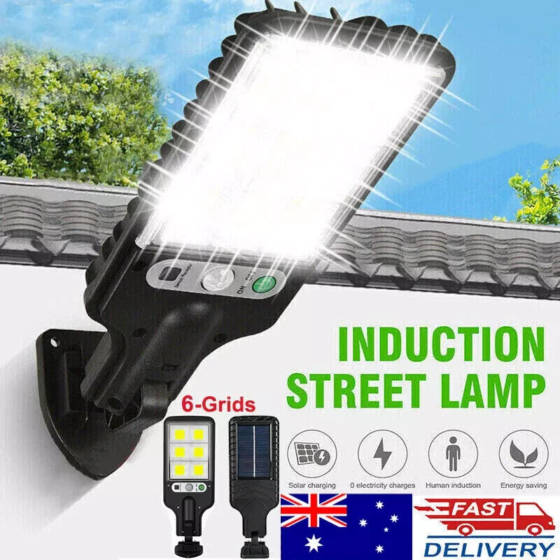 9000W Solar Security Lights Outdoor LED PIR Motion Sensor Flood Garden Light AU