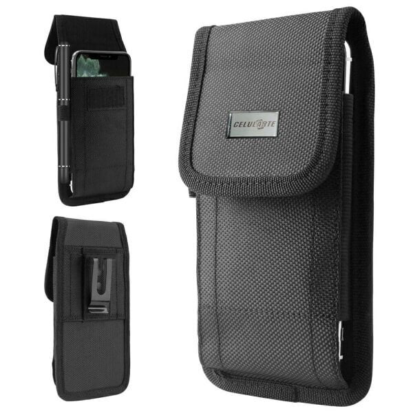 Universal Nylon Quality Pouch Belt Clip Wallet Case Cover Fit 4.7 to 6.9 inch