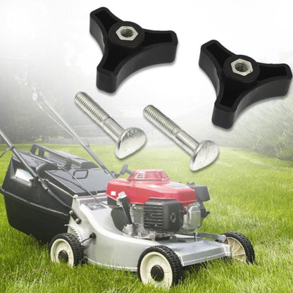 2/4PCS Triangle Handle Knob Nut Screw Bolt Compatible with Honda Lawn Mower Parts Replace