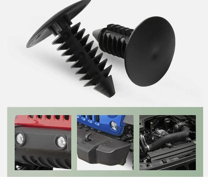 100X Car Trim Body Clips Kit Rivets Retainer Auto Panel Bumper Plastic Fastener