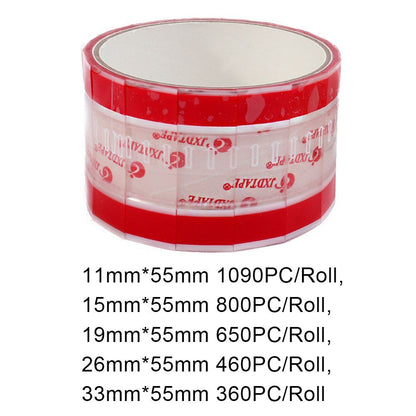 Leak-proof Cup Cover Sticker Takeaway Sticker Sealing Sticker Tape Adhesive